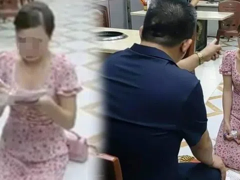 Triệu tập chủ quán bắt cô gái quỳ vì chê đồ ăn bẩn ở Bắc Ninh